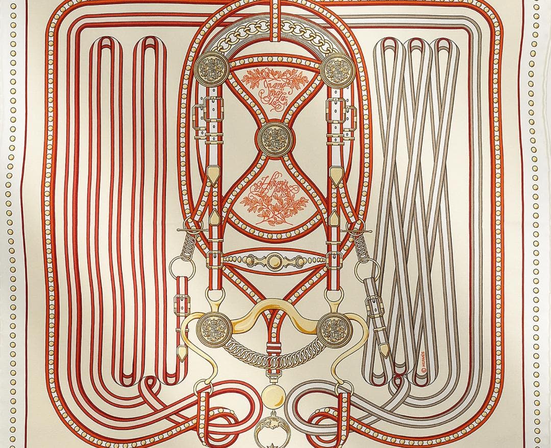 エルメス　スカーフ　ミニサイズ　ガヴロッシュ 45 《グラン・トゥラララ》