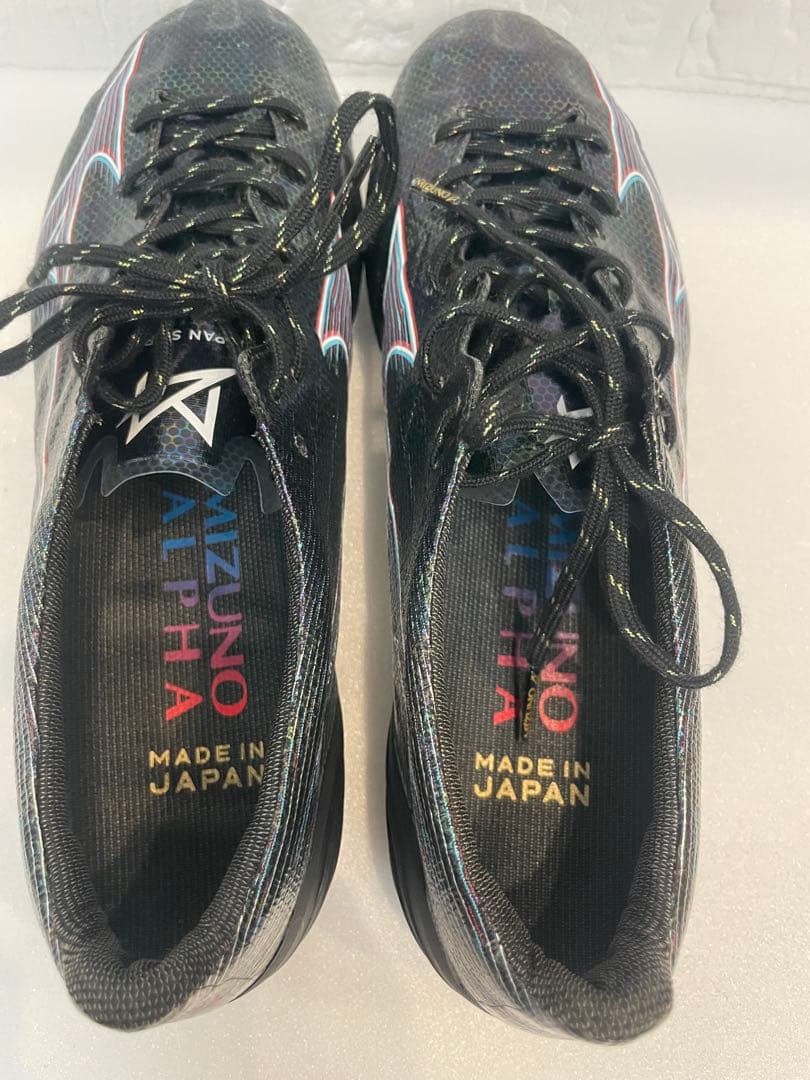 ミズノ　アルファ　ジャパン　 サッカーシューズ ブラック/マルチカラー