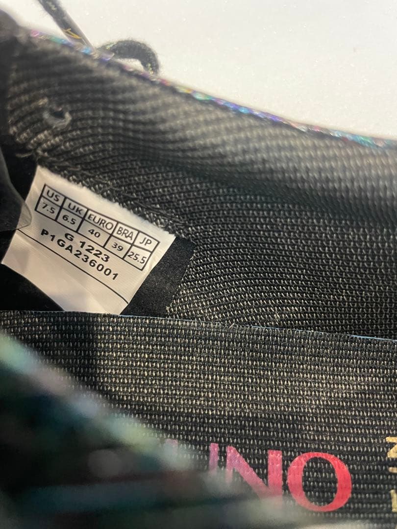 ミズノ　アルファ　ジャパン　 サッカーシューズ ブラック/マルチカラー