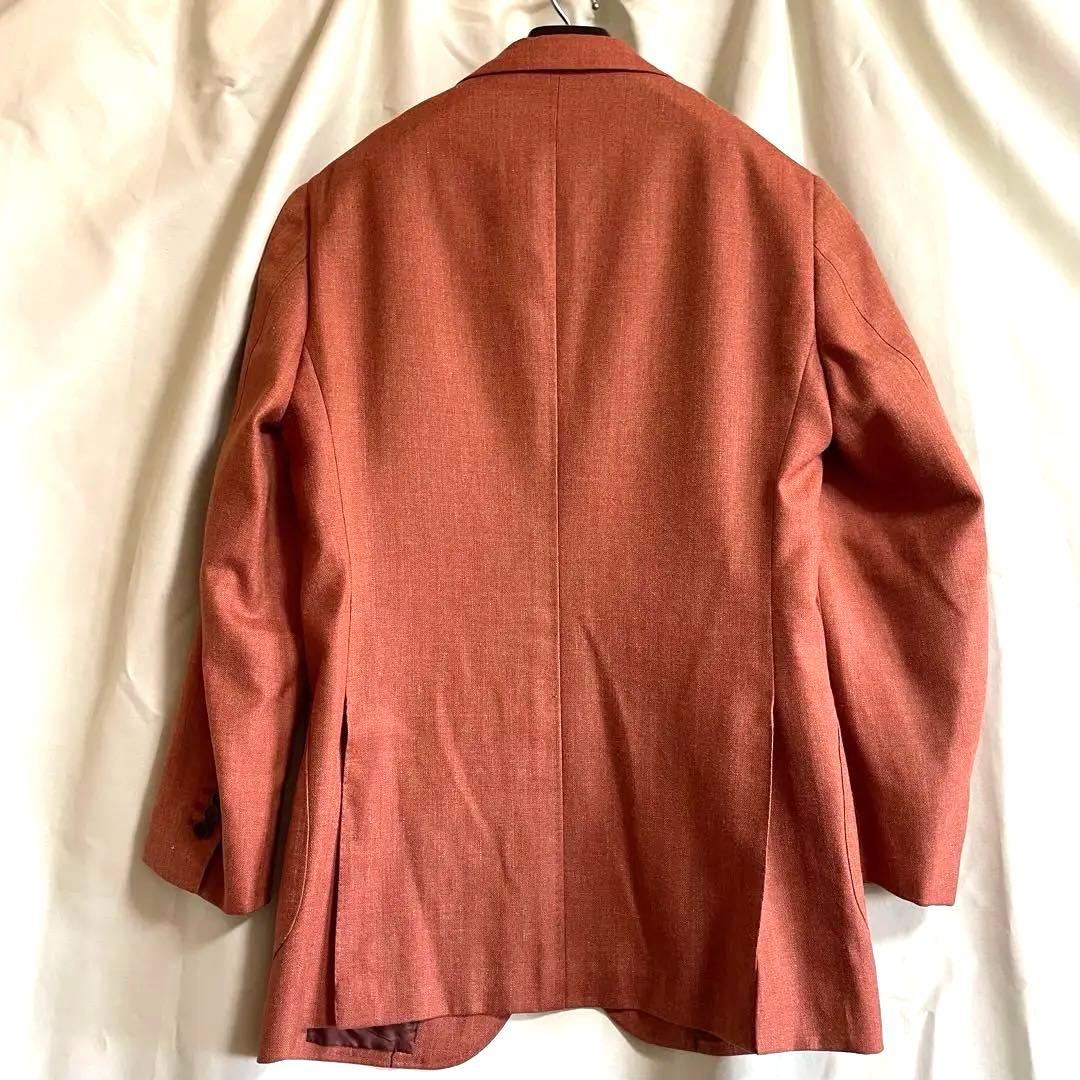BEAMS F 日本製 ウールシルクリネン テーラードJK 44相当