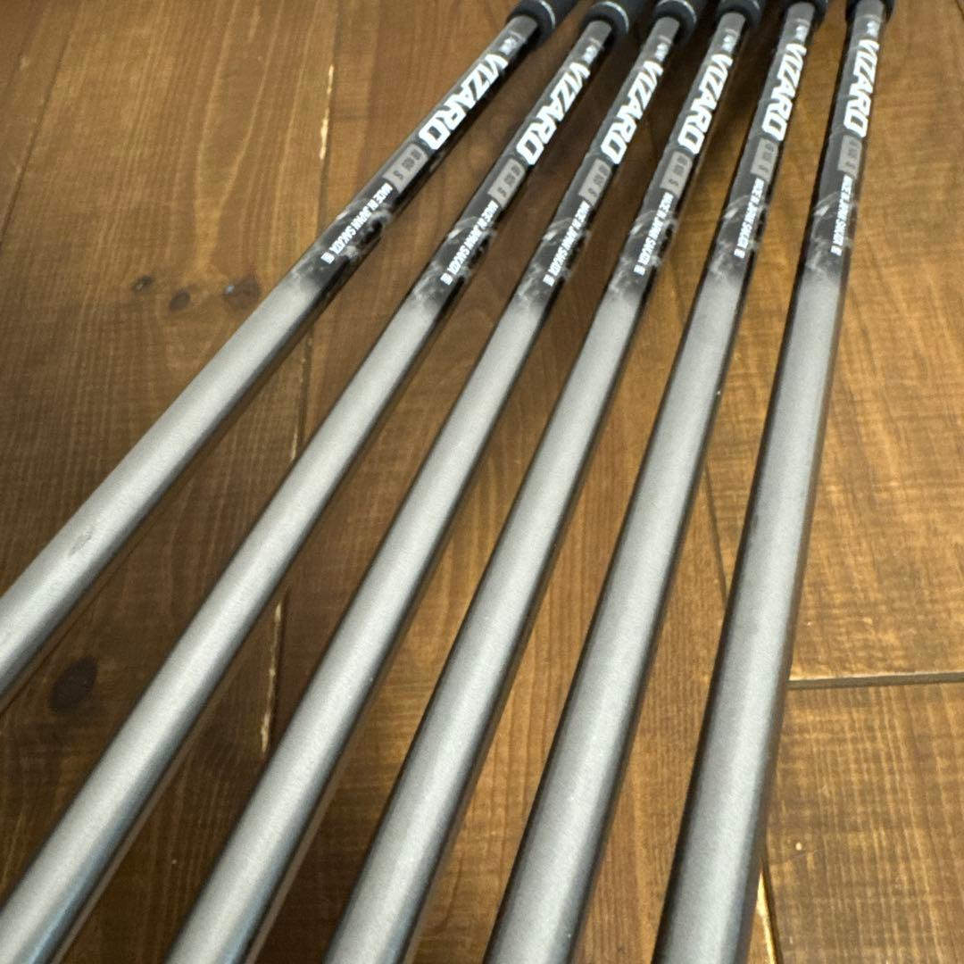 ホンマ　TW727V VIZARD IB105S 6本セット　5〜10