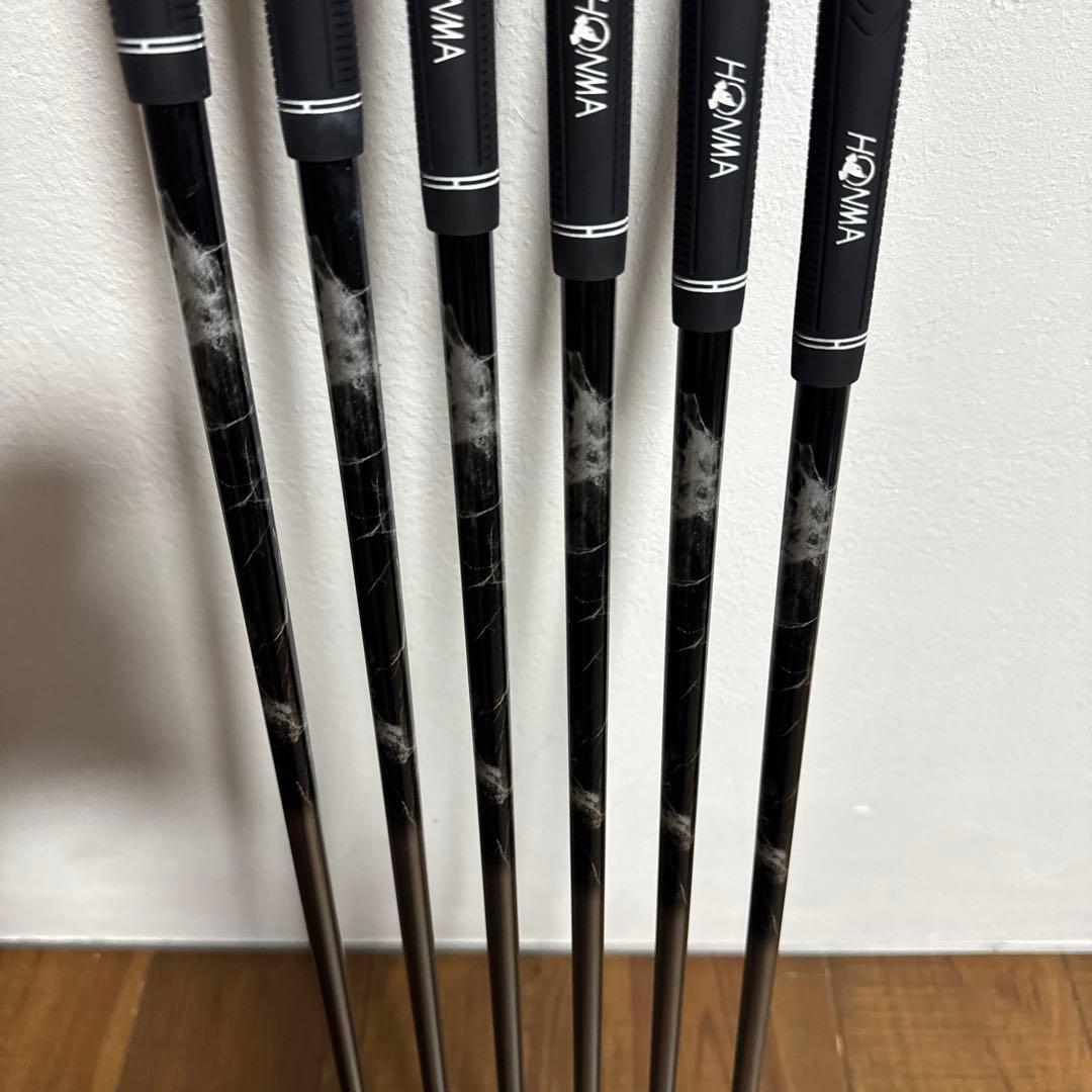 ホンマ　TW727V VIZARD IB105S 6本セット　5〜10