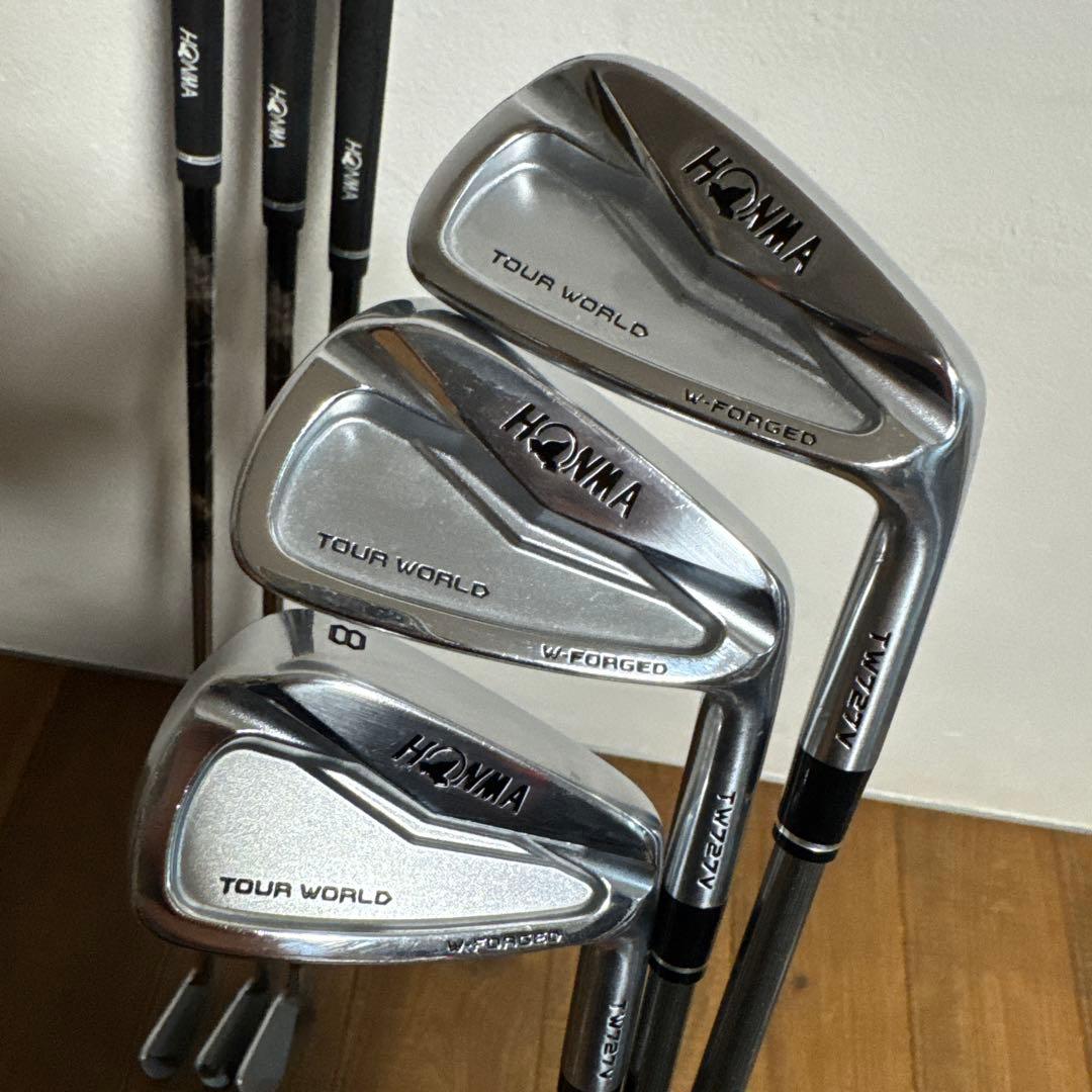 ホンマ　TW727V VIZARD IB105S 6本セット　5〜10