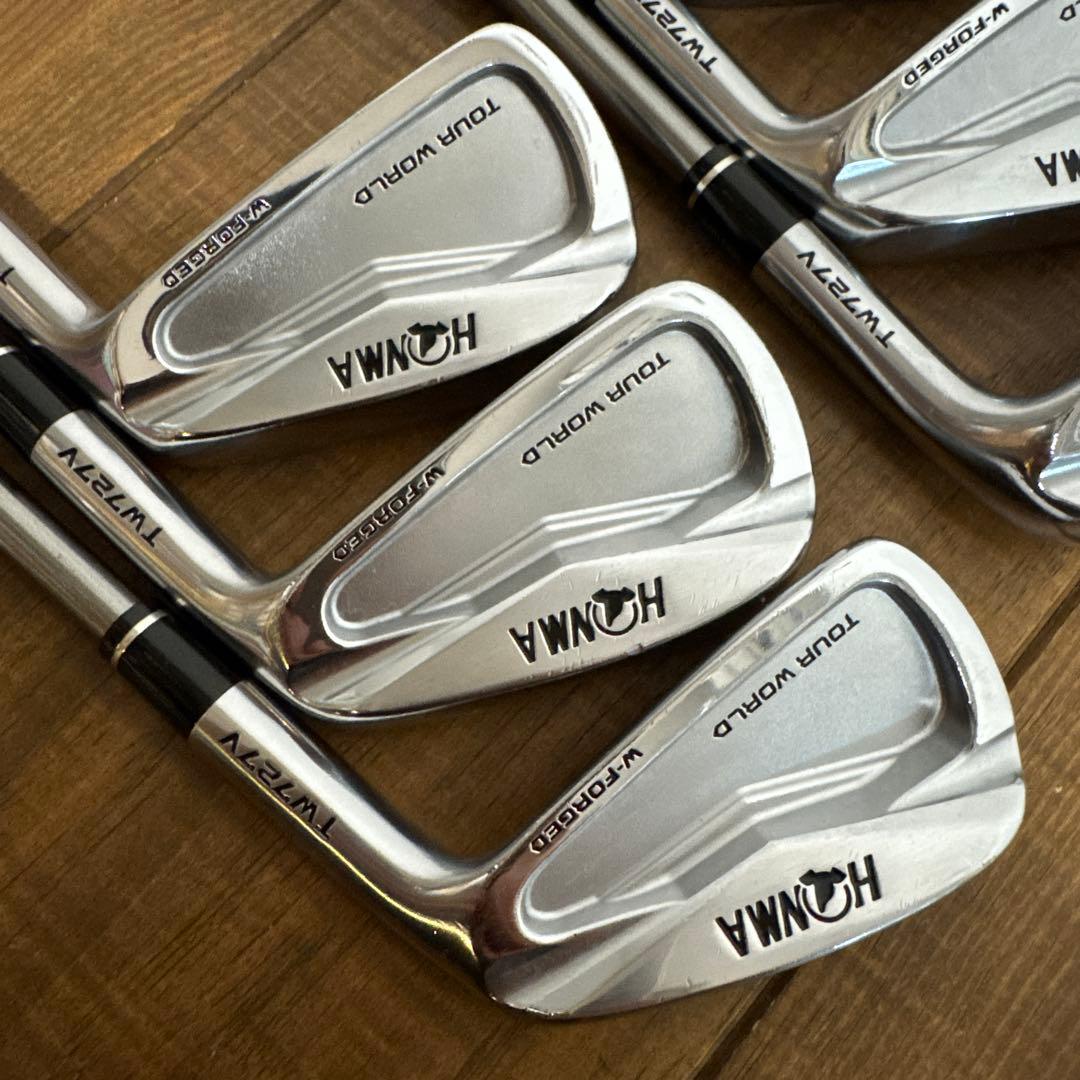 ホンマ　TW727V VIZARD IB105S 6本セット　5〜10