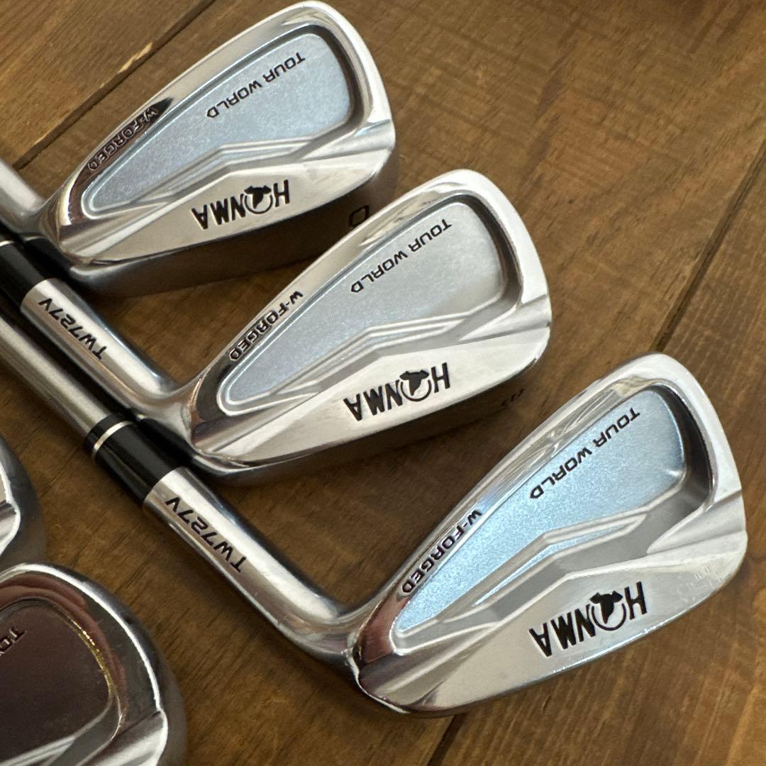 ホンマ　TW727V VIZARD IB105S 6本セット　5〜10