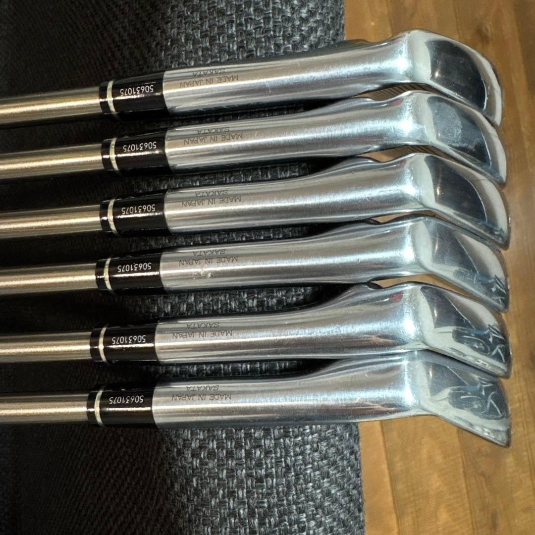 ホンマ　TW727V VIZARD IB105S 6本セット　5〜10