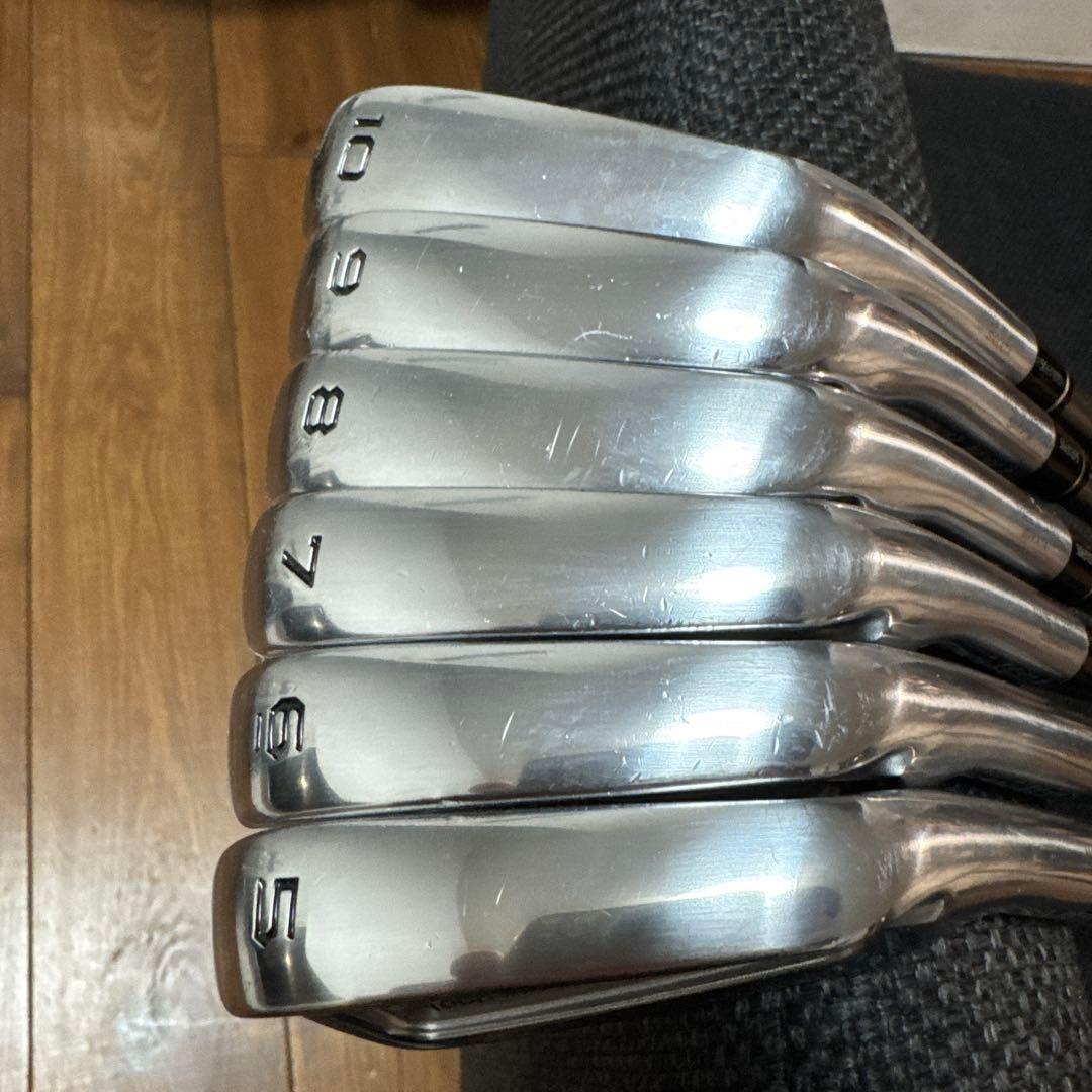 ホンマ　TW727V VIZARD IB105S 6本セット　5〜10