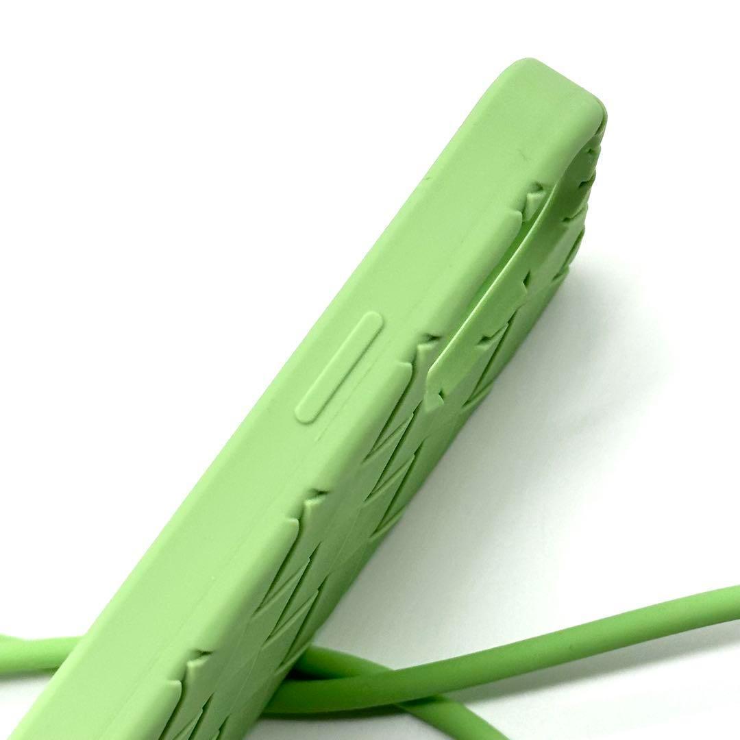 【新品未使用】BOTTEGA VENETA 13proケース　ショルダー