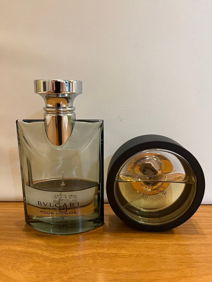 ブルガリ ソワール100ml & ブラック75ml 香水2個セット