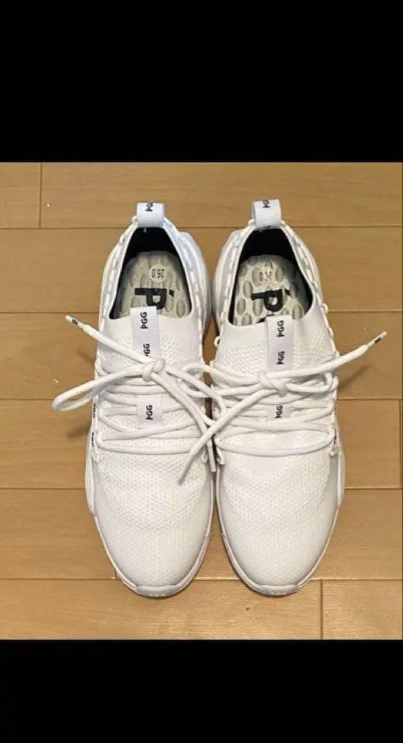 PGG 2 ホワイト ゴルフシューズ