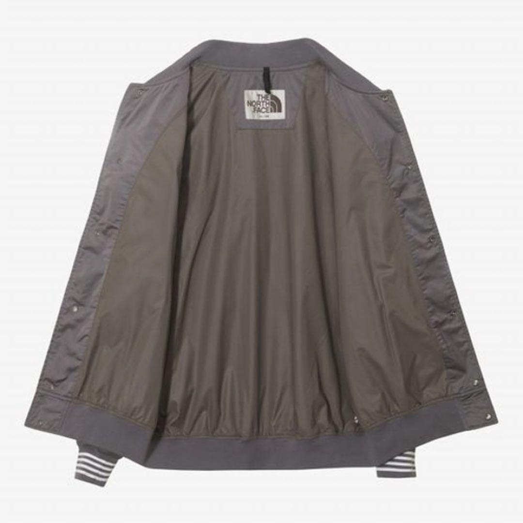 XL＊ベージュ　ブラウン＊スタジャン　ジャケット　MA-1＊ノースフェイス＊韓国