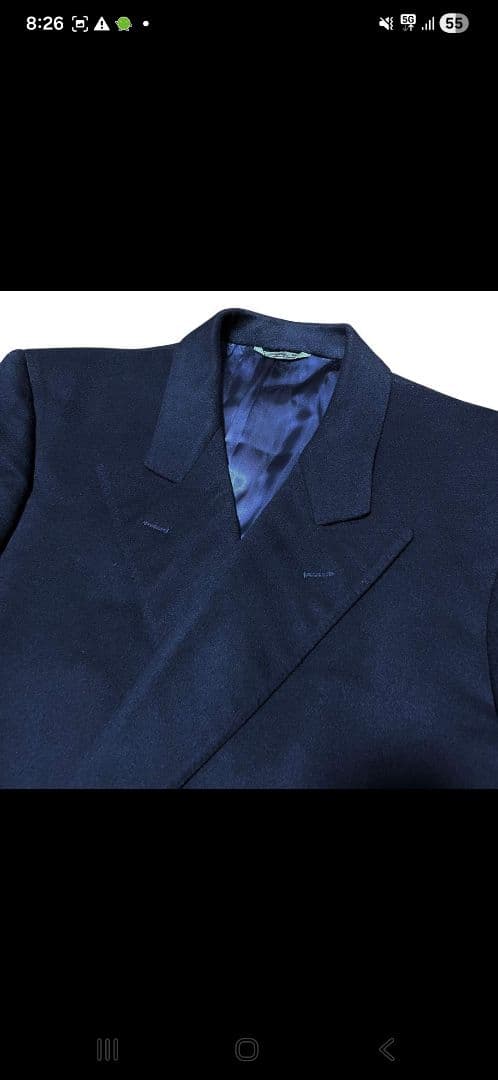 美品 イタリア製 ゼニヤ カシミヤ90% ダブルブレスト コート 50 - メルカリ