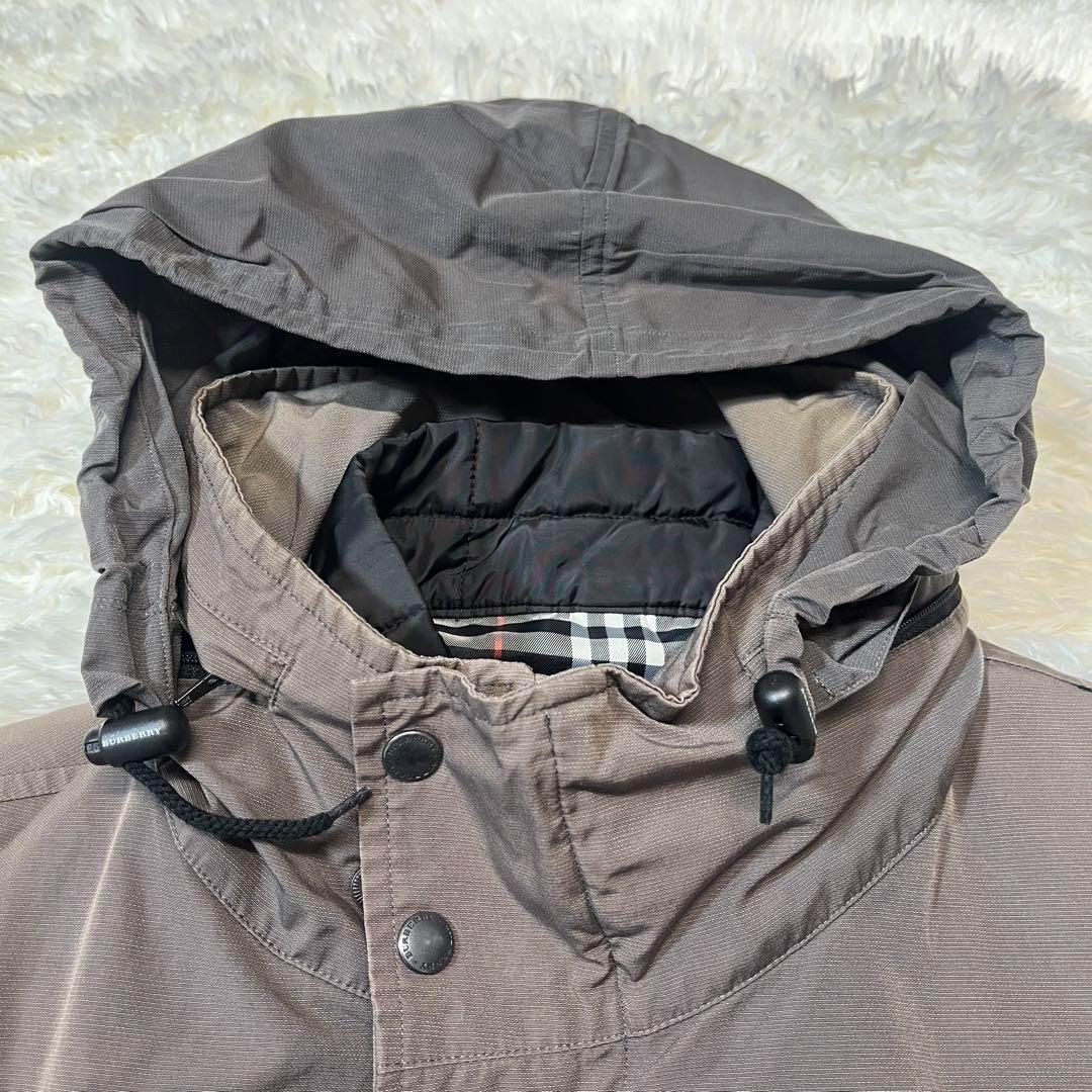 BURBERY　バーバリー　モッズコート　ライナー　フード付き　L