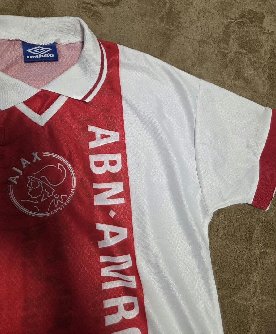 【正規品・超希少】AjaxUmbroアヤックスホームユニフォーム