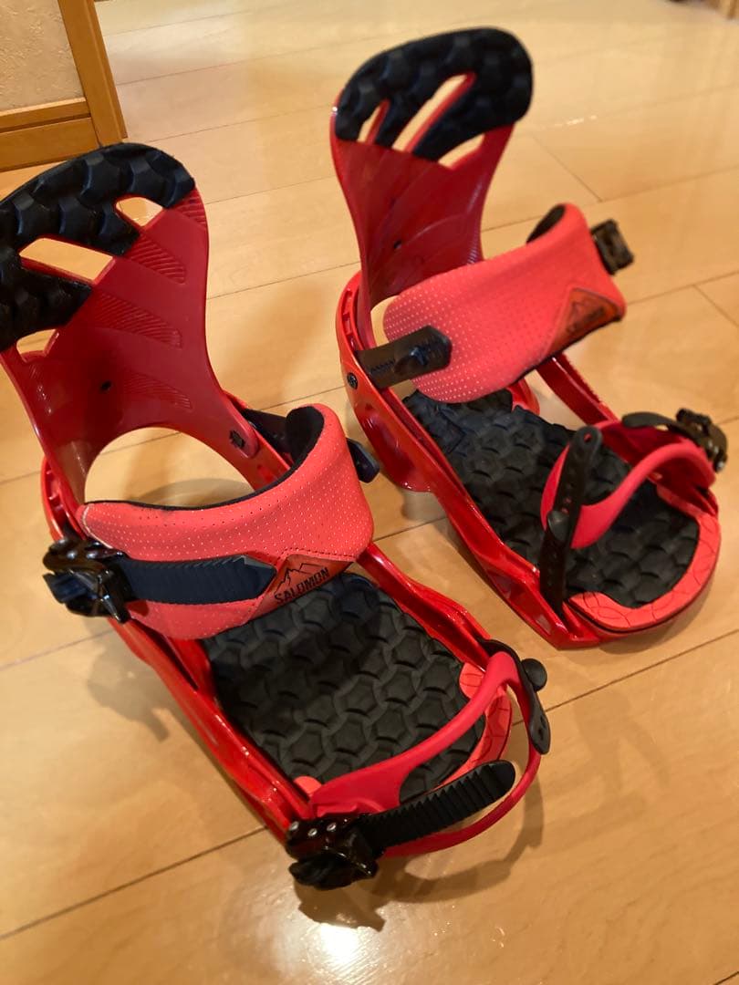 Salomon Rhythm ビンディング レッド