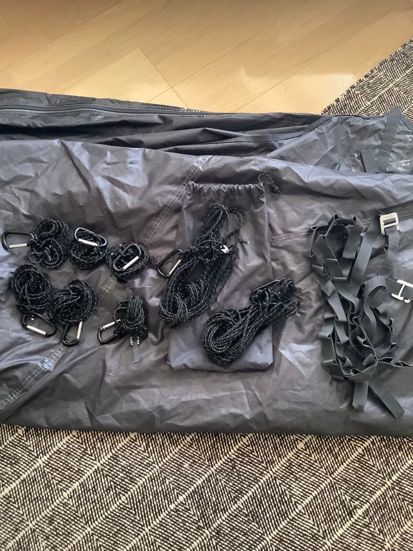 tentmark DESIGNS ブラックサミットGG8 専用ポール4本付