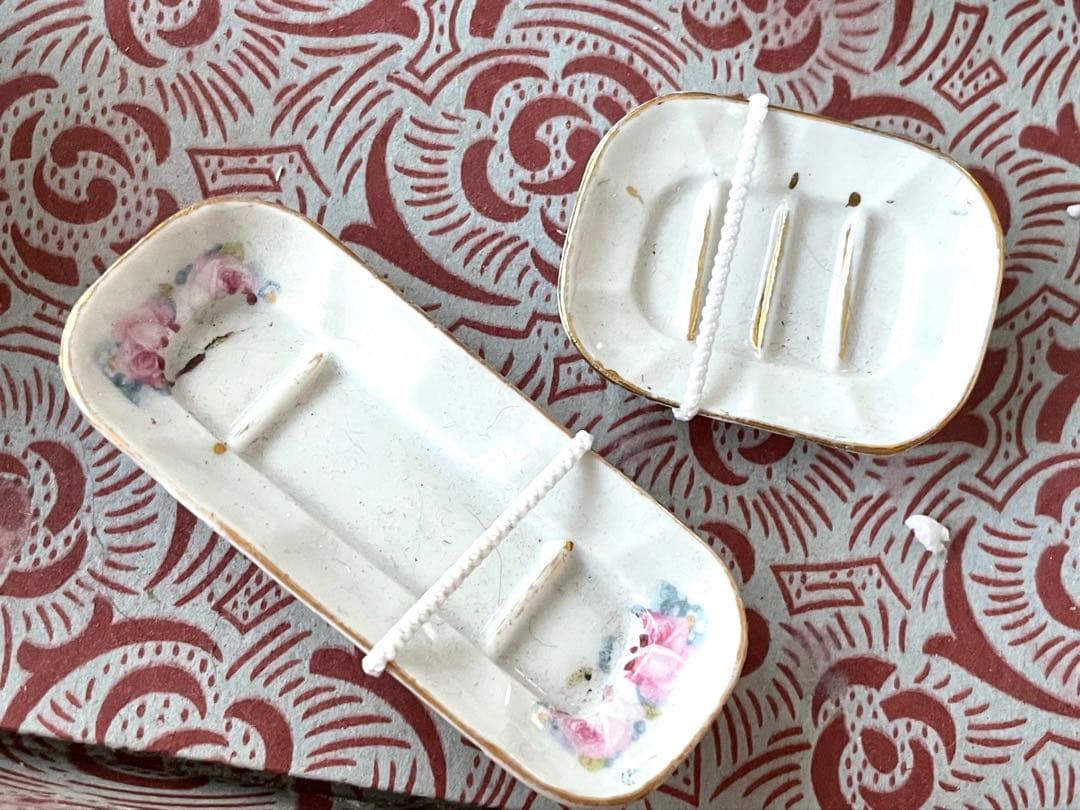 特価　フランス　アンティーク　陶器　オリジナル　おままごと　ディネット　ドール