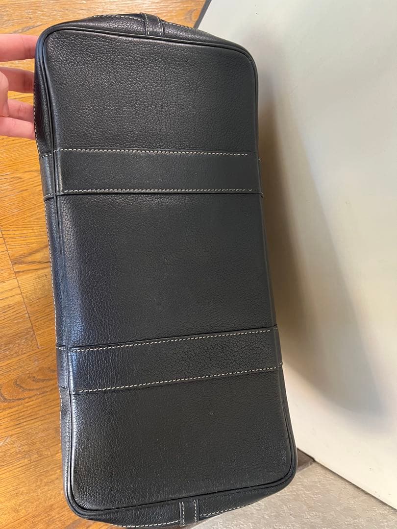 HERMES エルメス ガーデンパーティ PM ブラック トワル トートバッグ