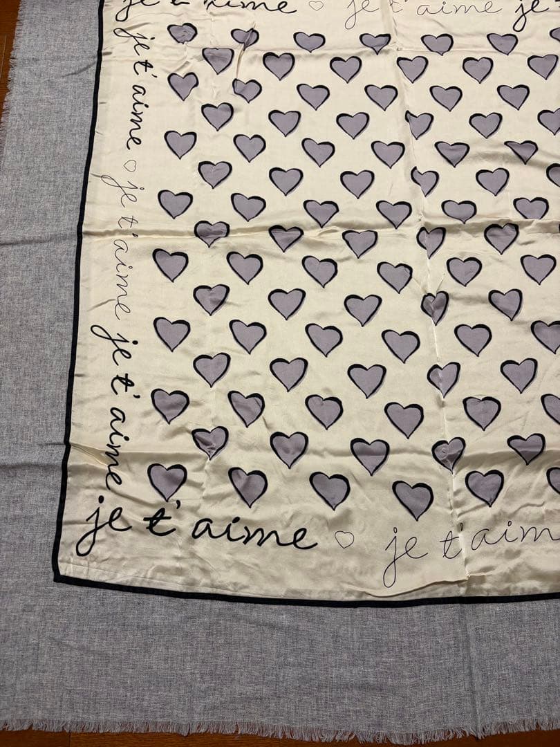 新品‼️CITRUS ハート柄ストール