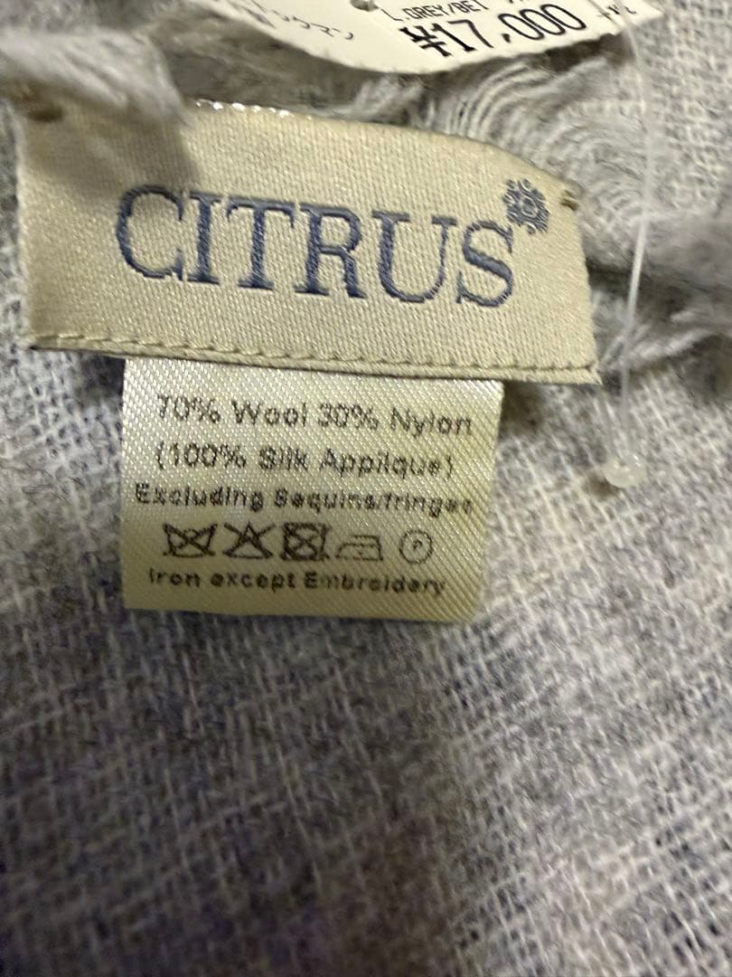 新品‼️CITRUS ハート柄ストール