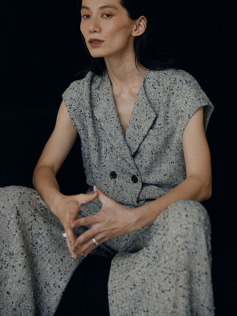 【新品】LADY LIKE TWEED SET UP