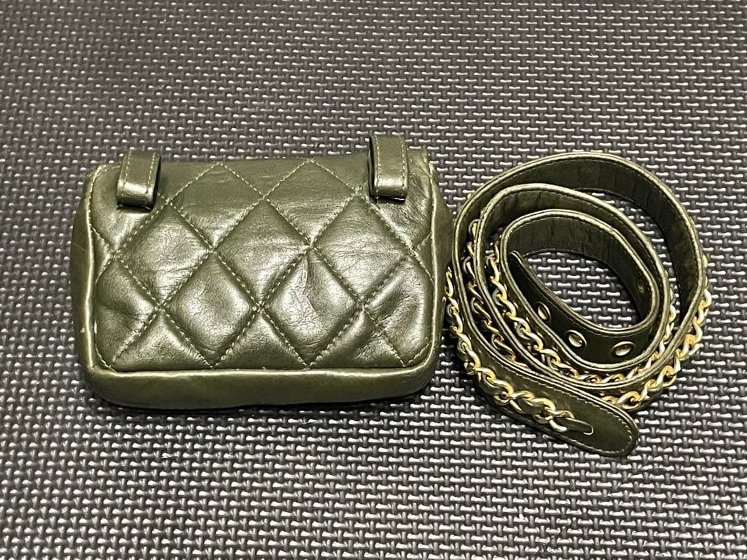 CHANEL シャネル マトラッセ ココマーク ヴィンテージ　ウエストポーチ