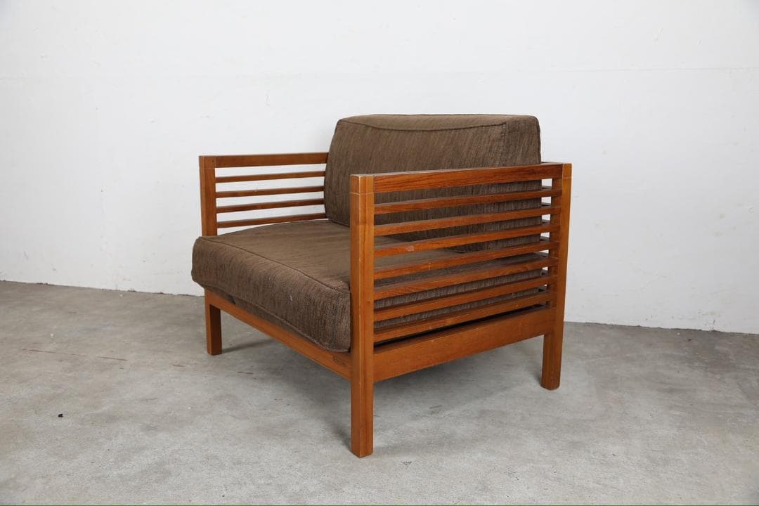 『SCANTEAK』スキャンティーク シングルソファ ラウンジソファRWso97