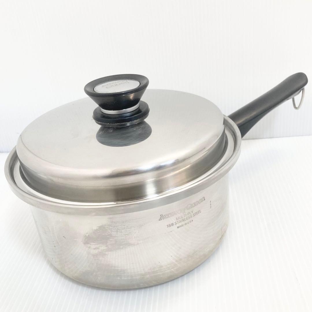 アムウェイ Amway クィーンクックウェア 大中小ソースパン - メルカリ