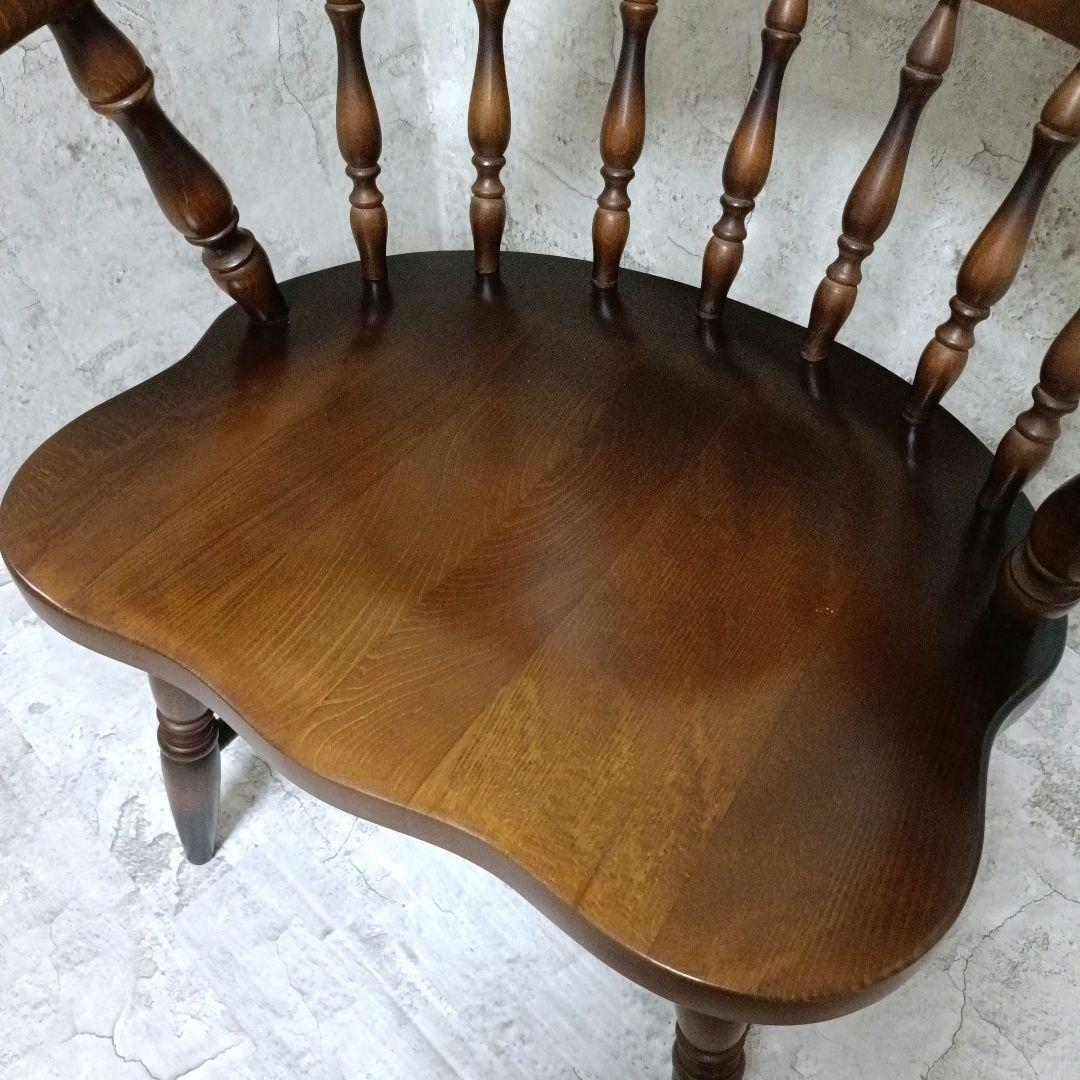 h2ddes飛騨産業　キツツキ　木製　穂高 アームチェア