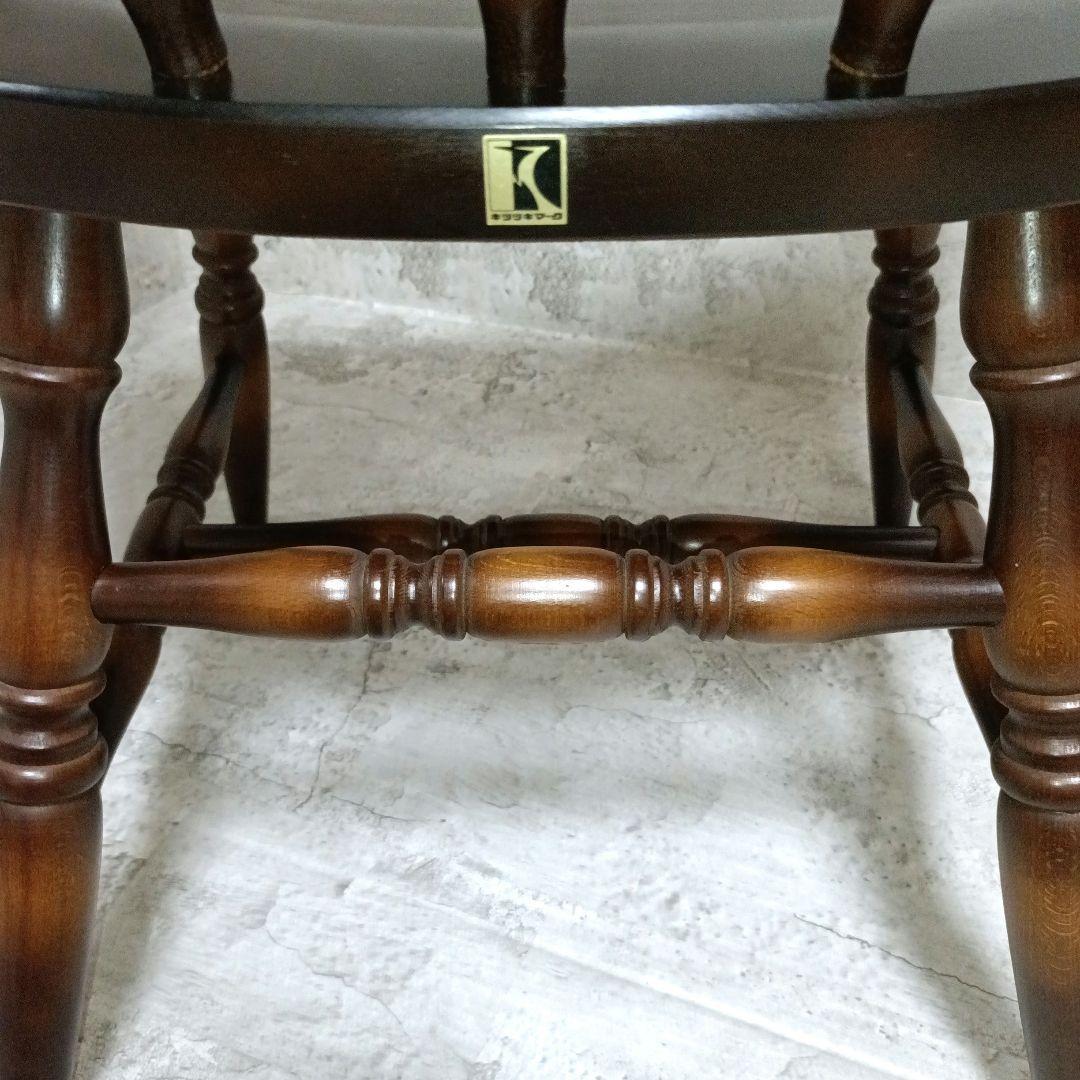 h2ddes飛騨産業　キツツキ　木製　穂高 アームチェア