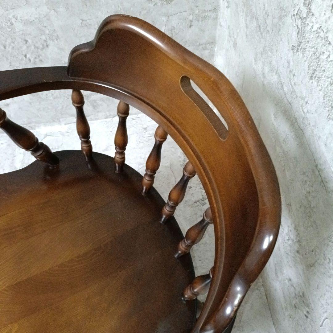 h2ddes飛騨産業　キツツキ　木製　穂高 アームチェア