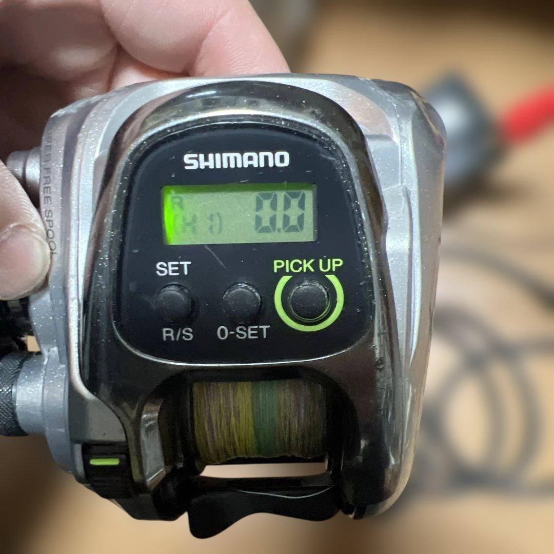 シマノフォースマスター401DHジャンク　コード付