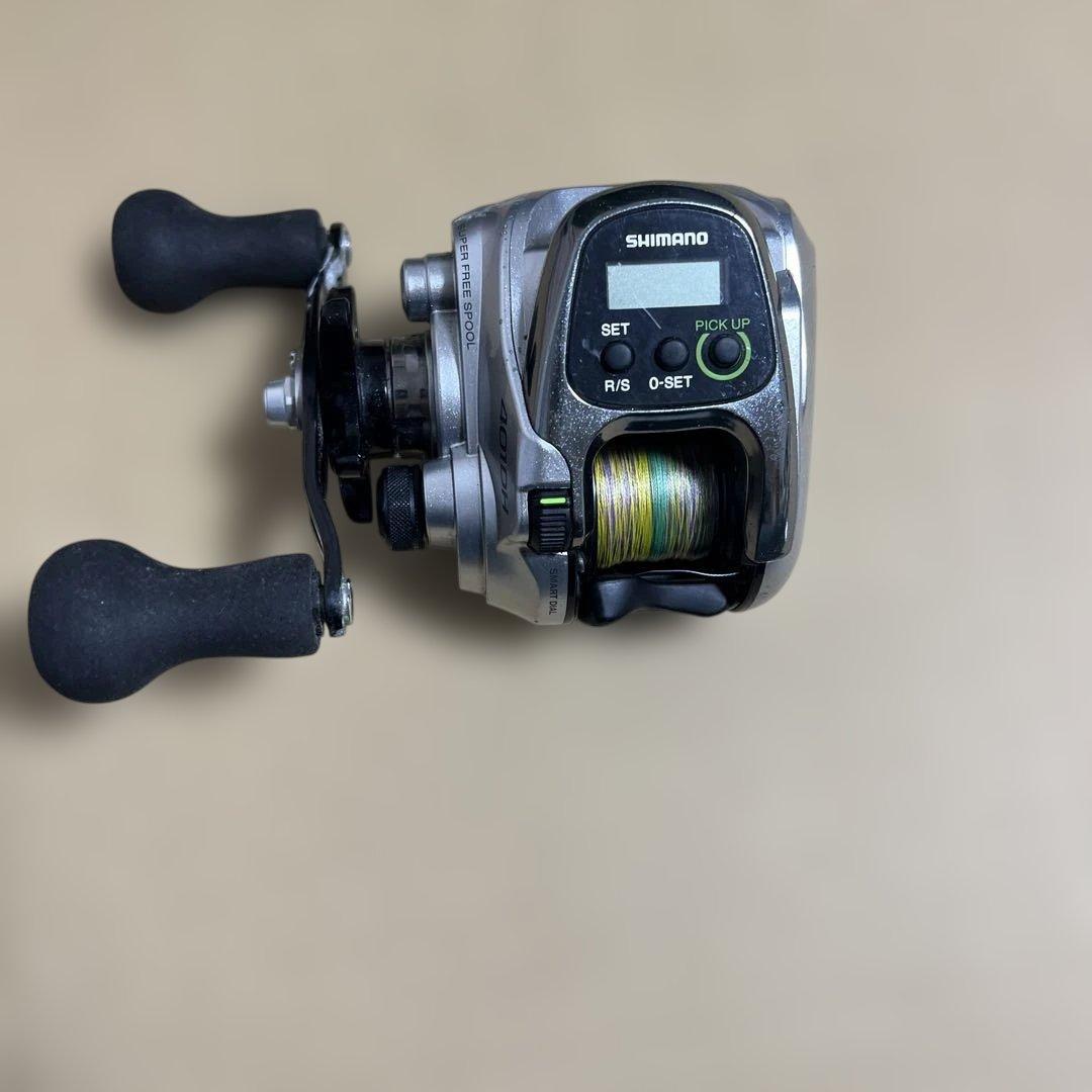 シマノフォースマスター401DHジャンク　コード付