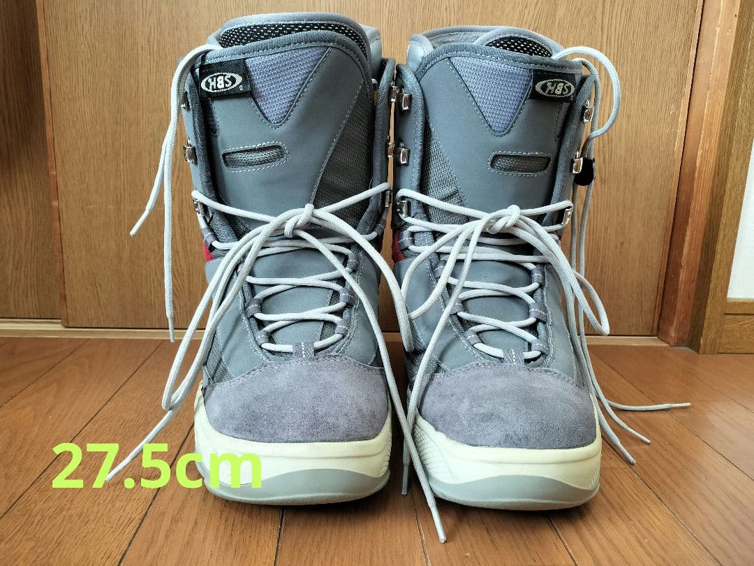 HBS スノーボード用ハイカットブーツ 27.5cm グレー