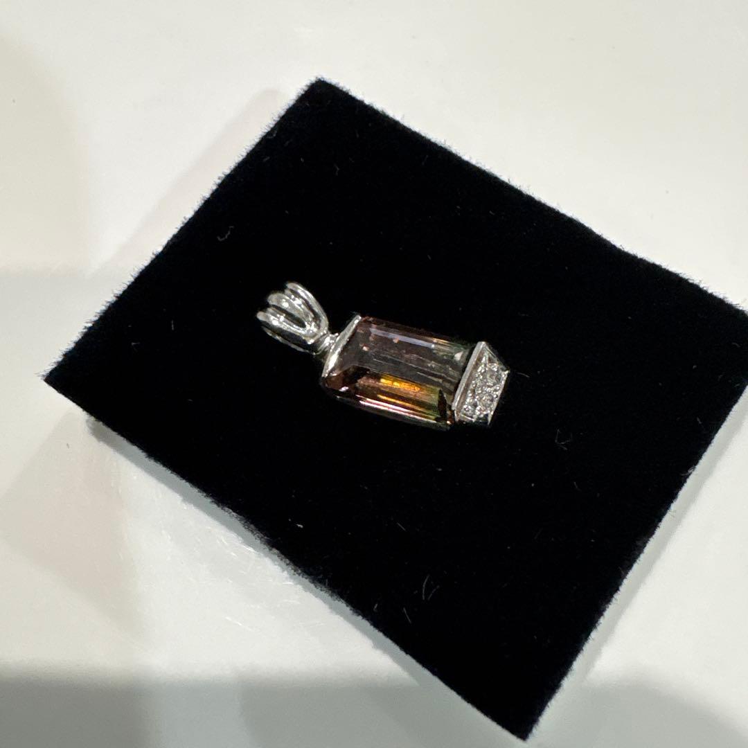 田*中様 プラチナ900トルマリンペンダントトップ