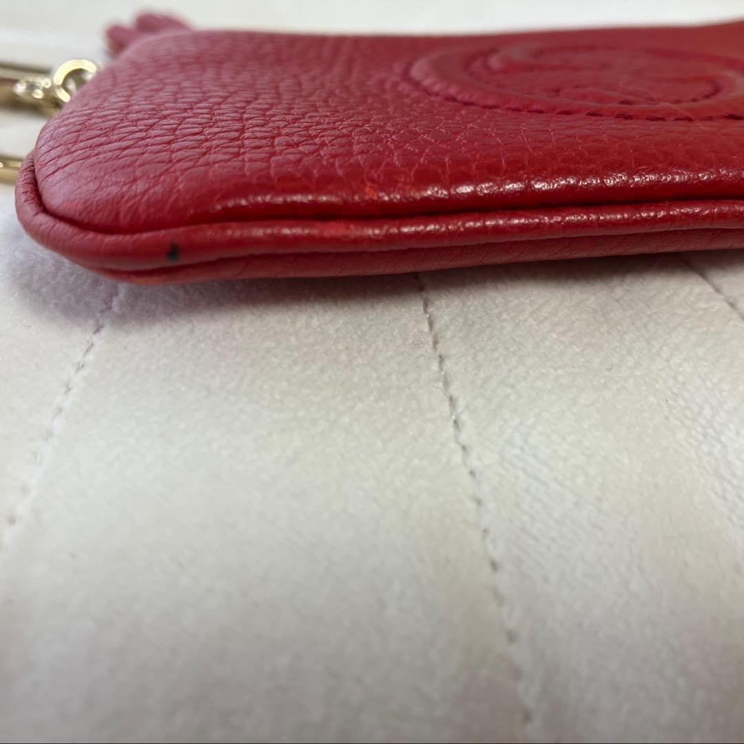 GUCCI グッチ キーケース ケース ソーホー インターロッキング 赤