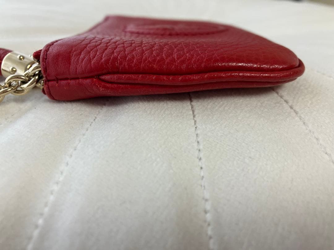 GUCCI グッチ キーケース ケース ソーホー インターロッキング 赤