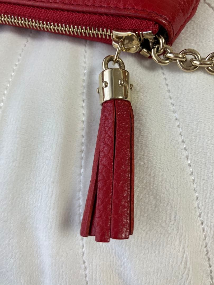 GUCCI グッチ キーケース ケース ソーホー インターロッキング 赤