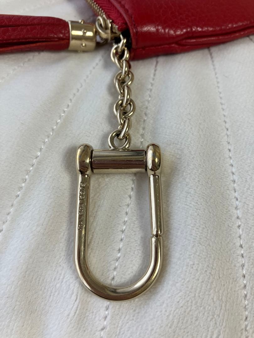 GUCCI グッチ キーケース ケース ソーホー インターロッキング 赤