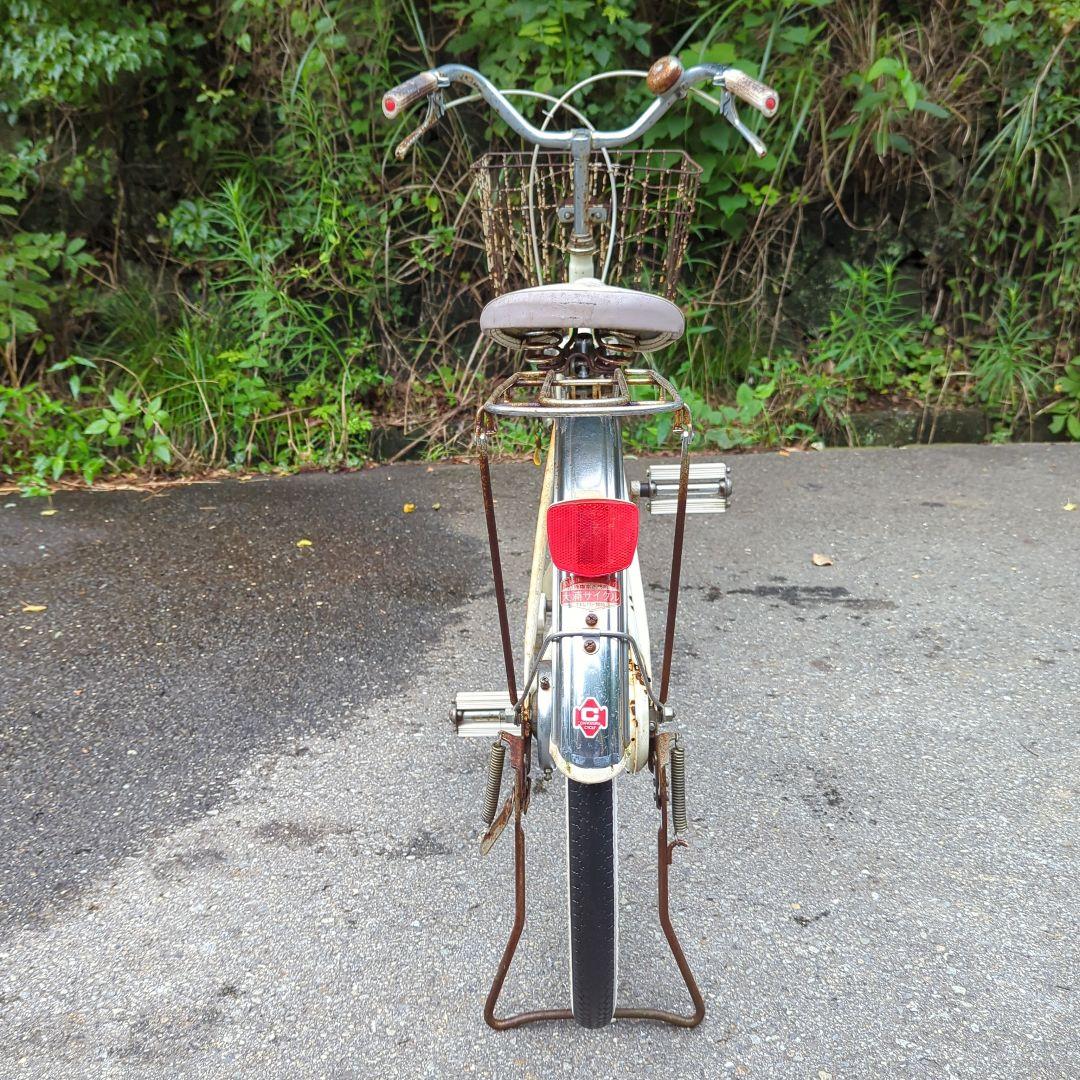 昭和レトロ 自転車 24インチ ベース車 パンクあり 当時物マニア必見