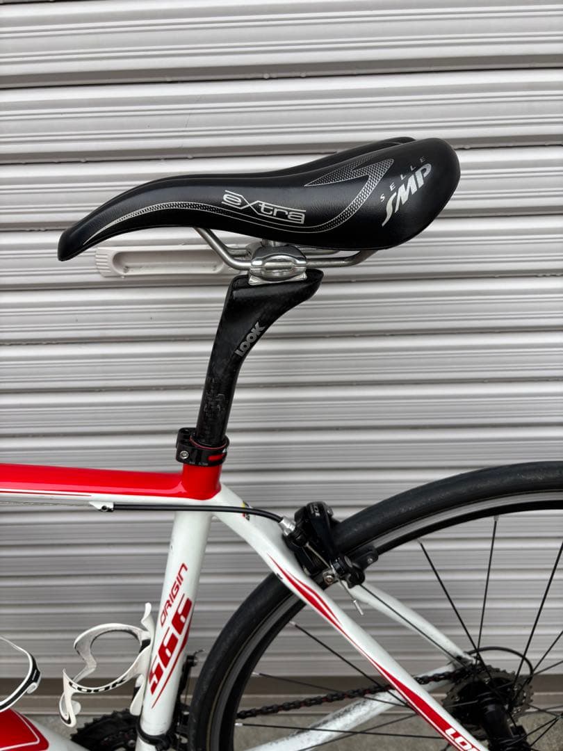 LOOK 566 XS 105コンポ　ロードバイク 赤/白 700C