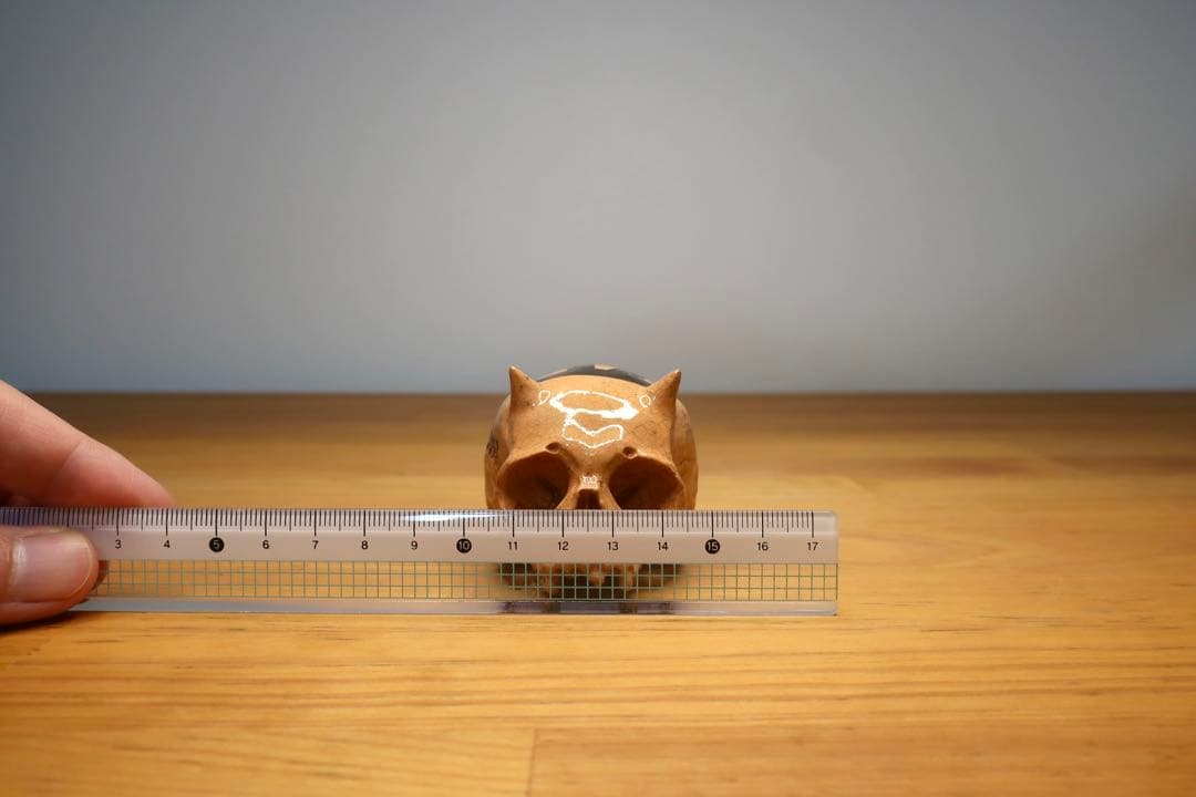 丸岡和吾 髑髏 鬼 ぐい呑 貫入 呪印