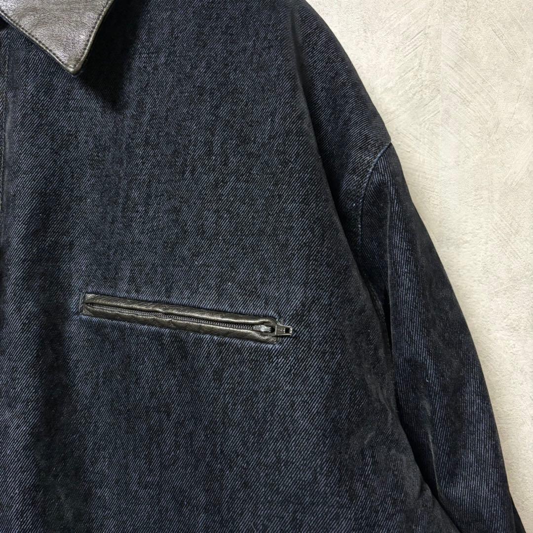 ASTRONOMY OPENING ACT レザー デニム ボア ジャケット L