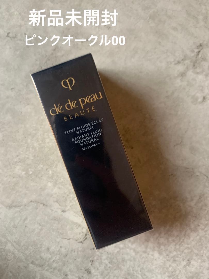 新品クレ・ド・ポー ボーテ タンフリュイドエクラ ナチュレル ピンクオークル00