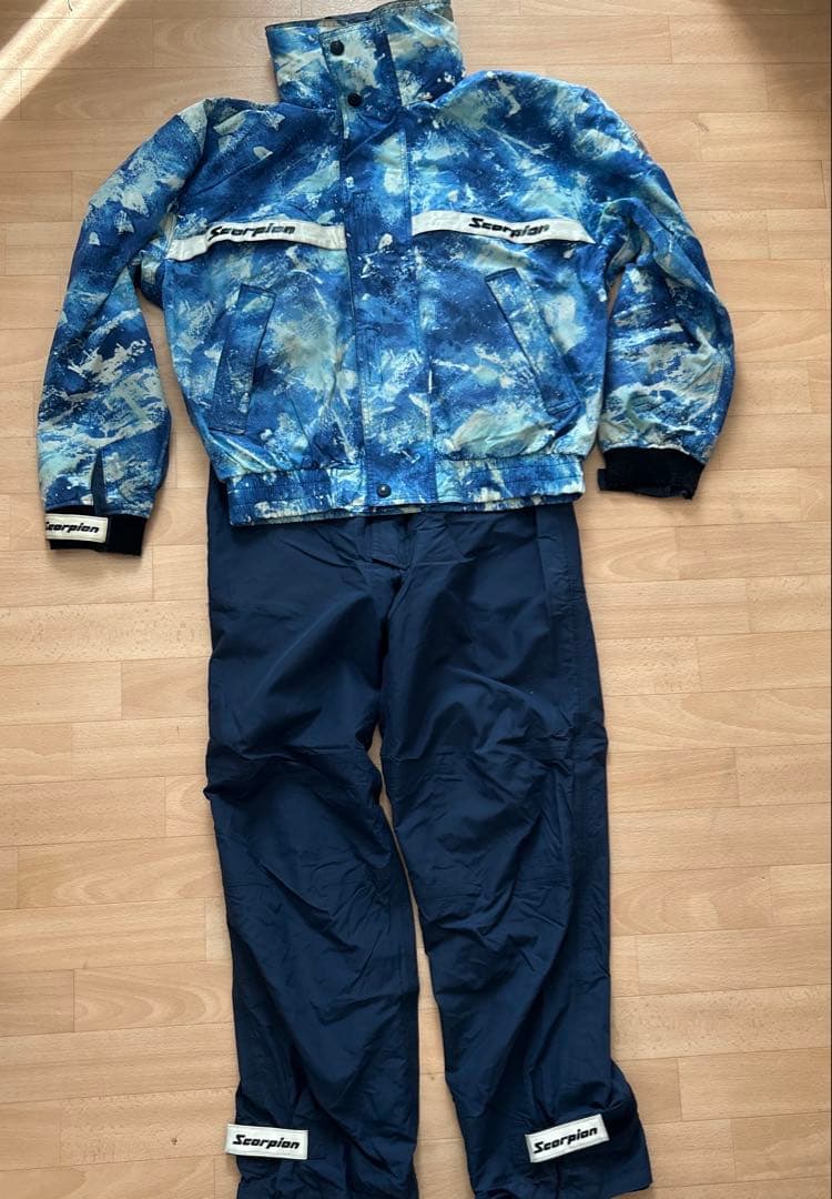 レア シマノ スコーピオン フィッシュ防寒 ジャケット上下 村田基着用