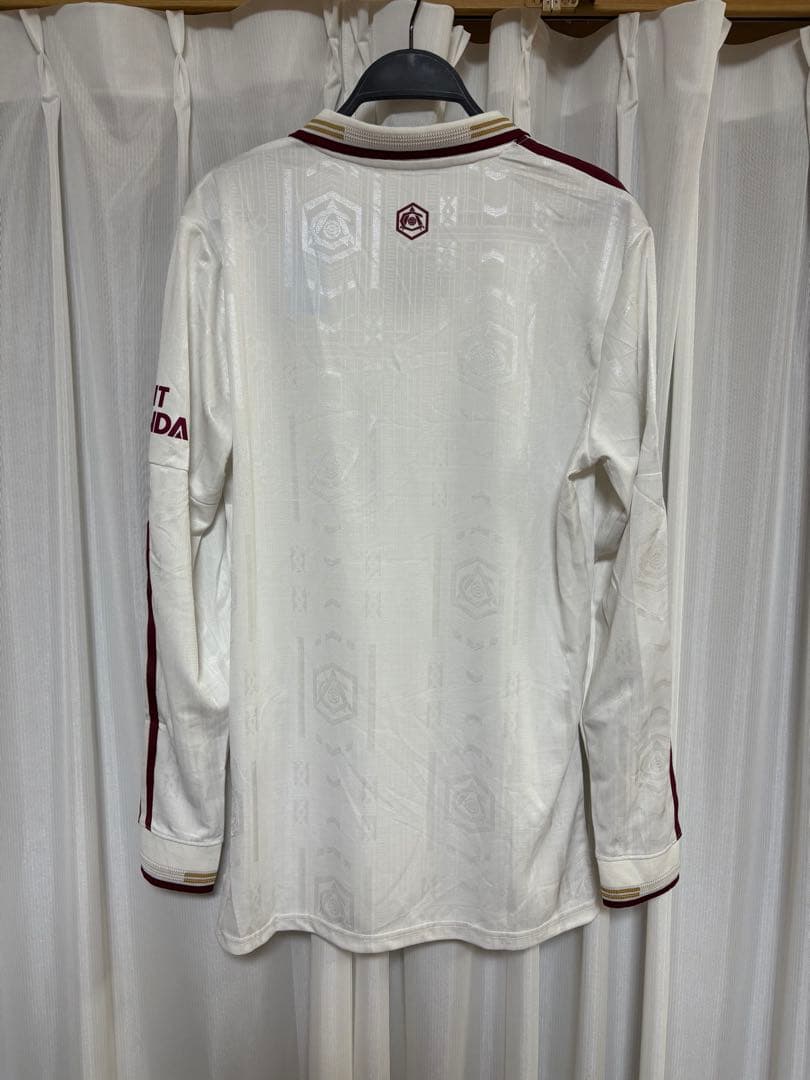 山*本様 25-26 アーセナル セカンド アウェイ 長袖 サッカー XLサイズ