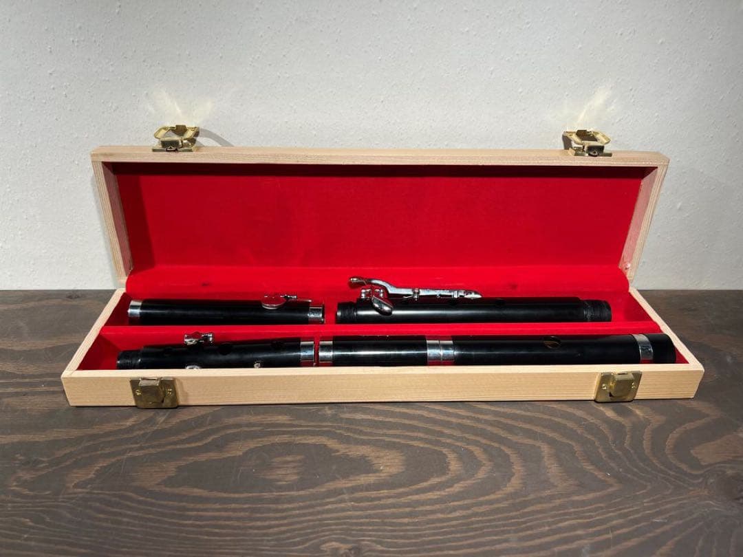 アイリッシュフルート　キィ付きポリマー製　D管