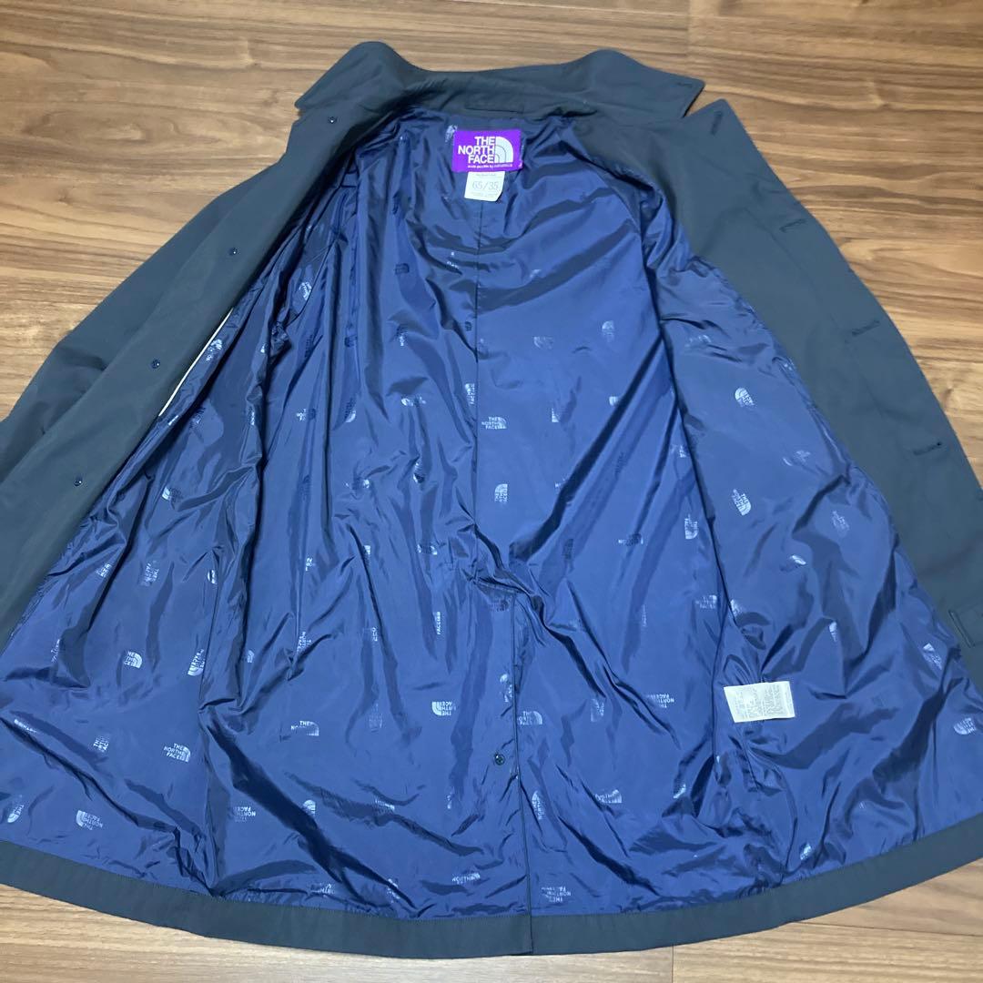 ノースフェイス　パープルレーベル　ステンカラーコート　着用1回美品