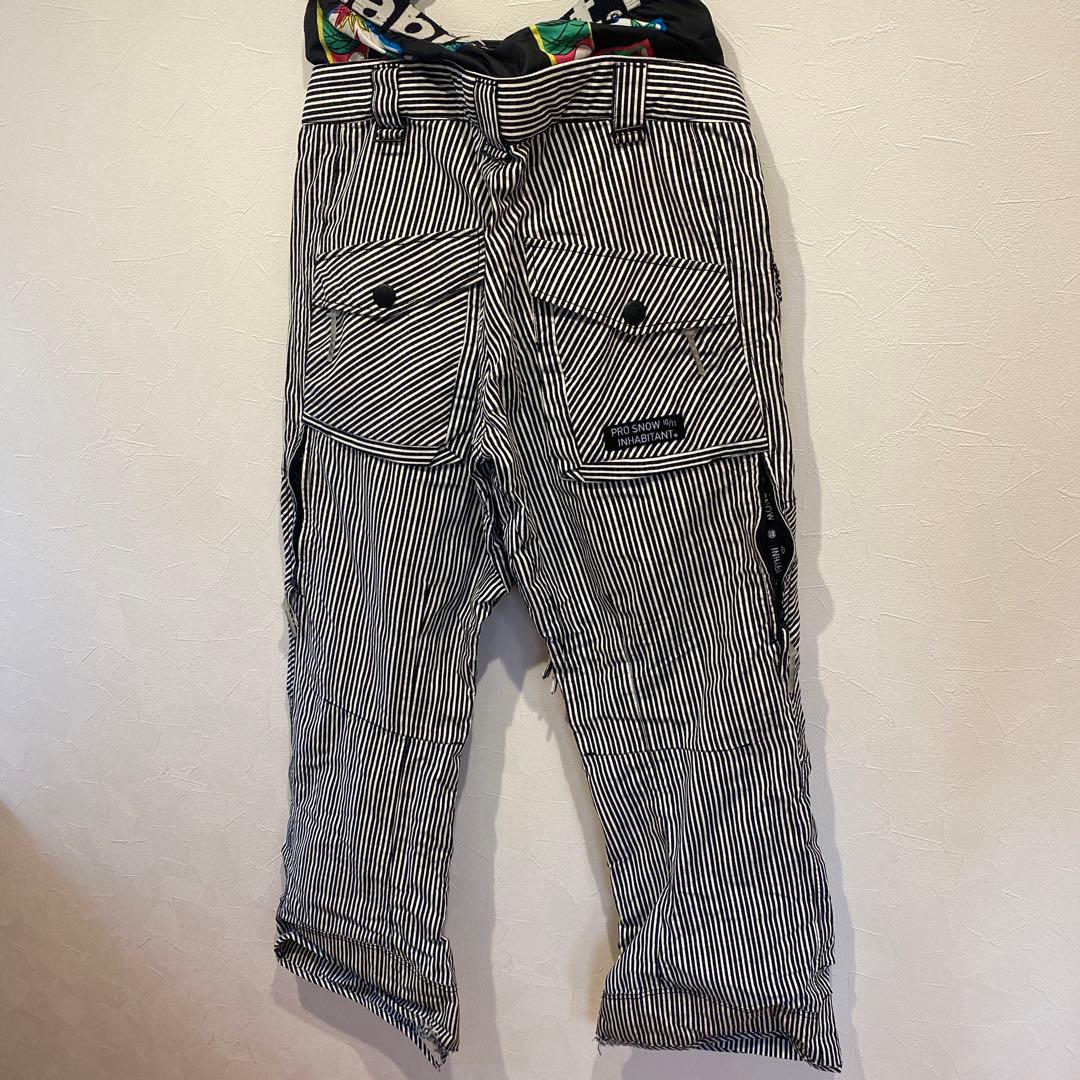 値下げ　希少　インハビタントXL上下セット　ヒッコリー　レッド　おまけ付