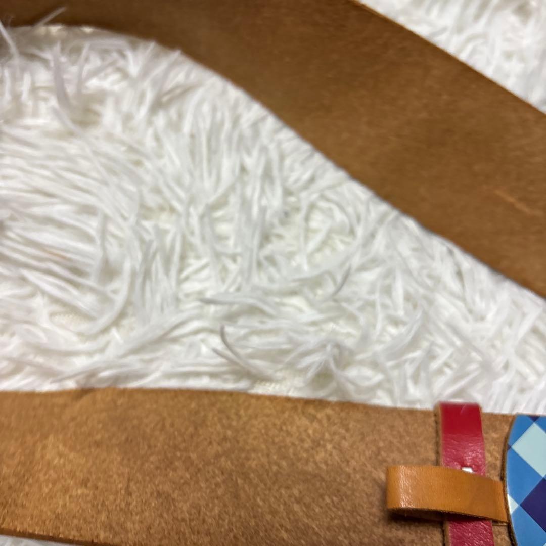 ◎希少 ヴィヴィアンウエストウッド くま ベア オーブ ギンガムチェック ベルト